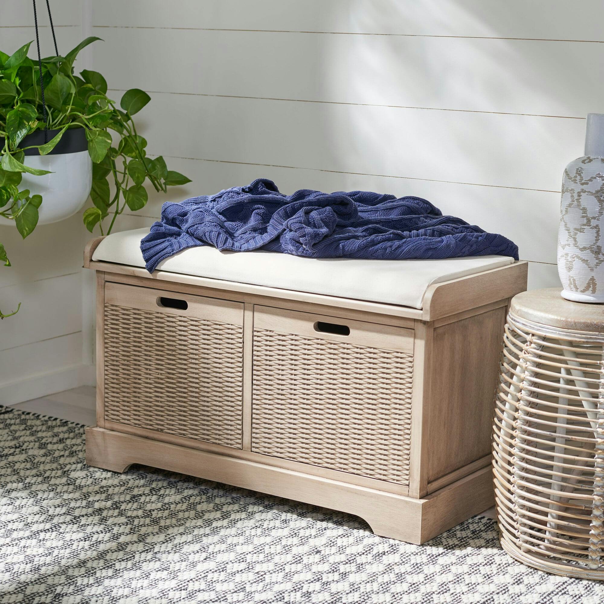Landers 2-Drawer/Cushion Storage Bench