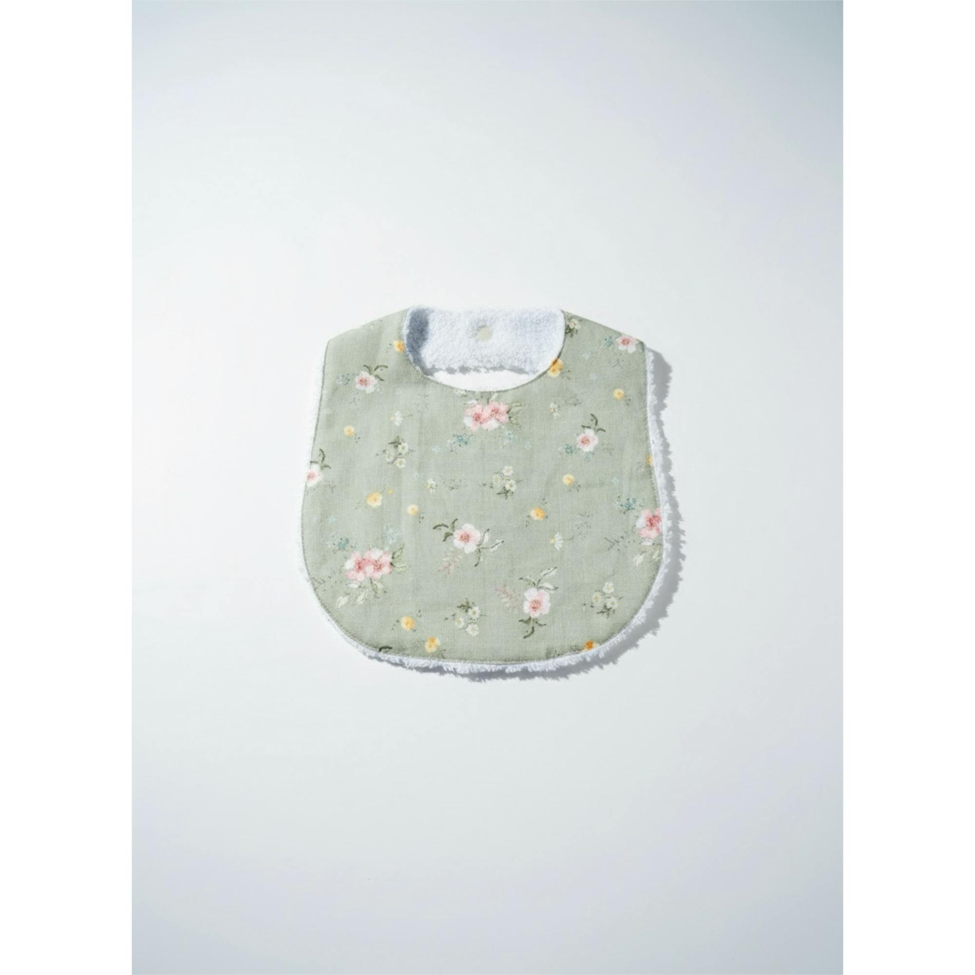 Layette Linen Bib – Hedgerow Floral