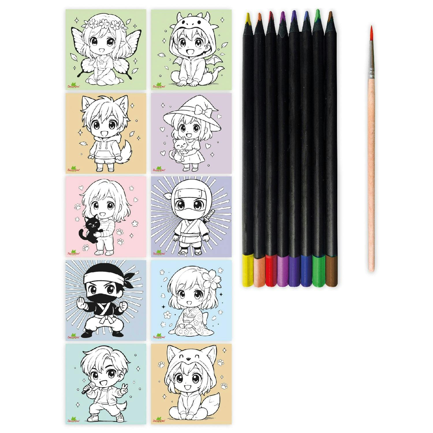 Artissimo - Manga Workshop Watercolor Pencils Chibi - 10y+