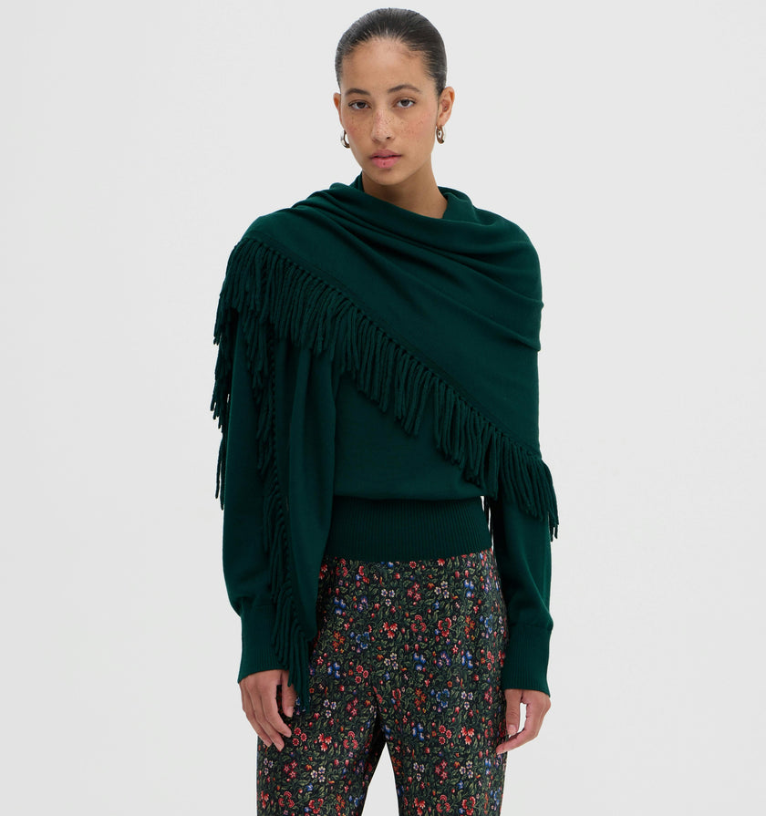 The Amelia Sweater - Pine Green