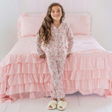 Berry Floral Lounge Set