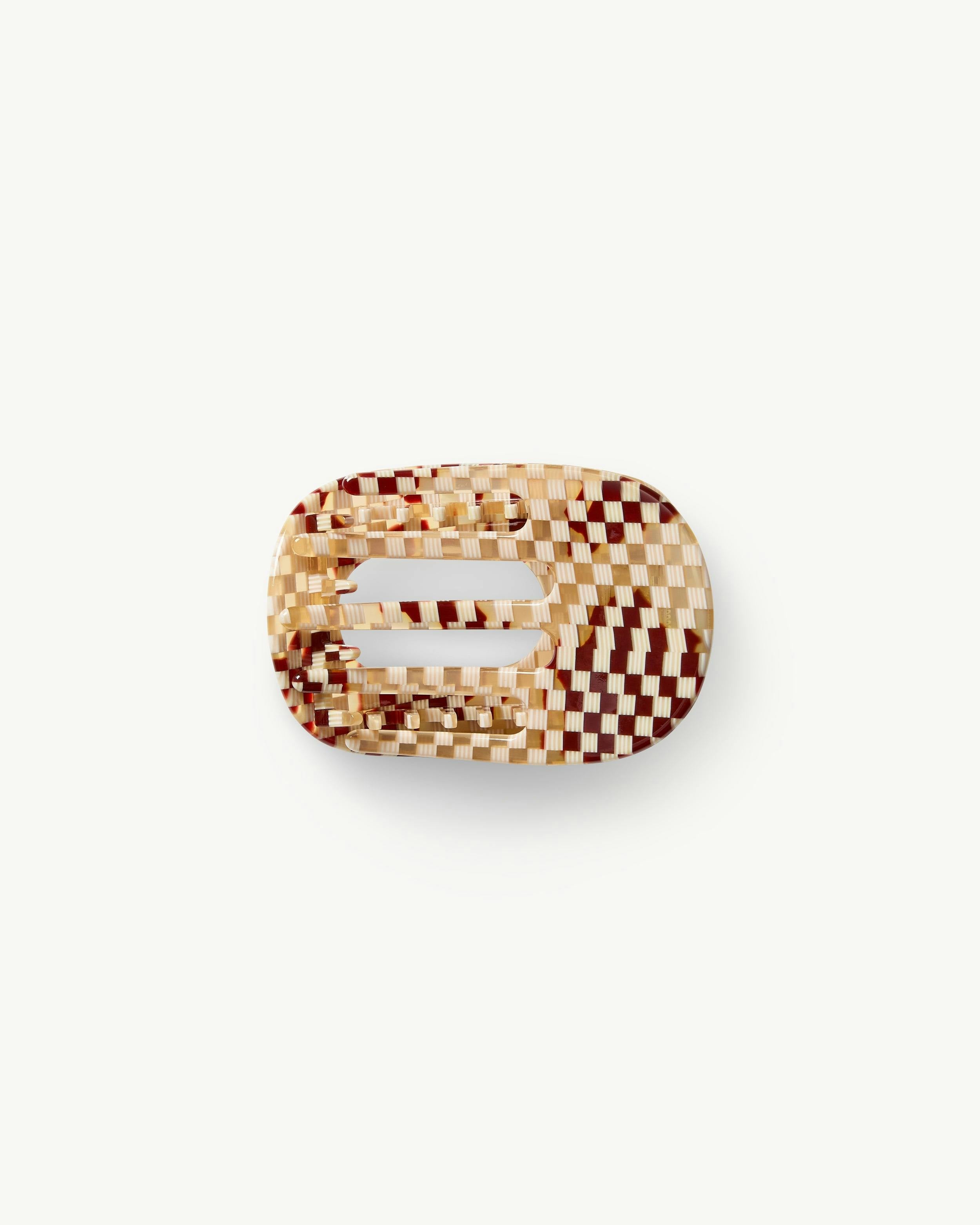 Yoga Claw in Tortoise Checker