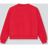 TNS Logo Teen Sweatshirt Tulip Red