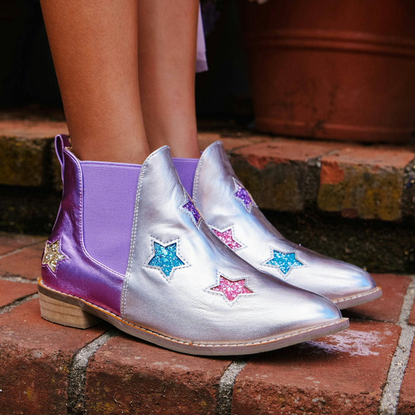 Hologram Star Boots