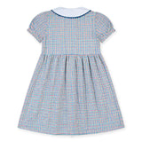 Plaid Dress with Flowers