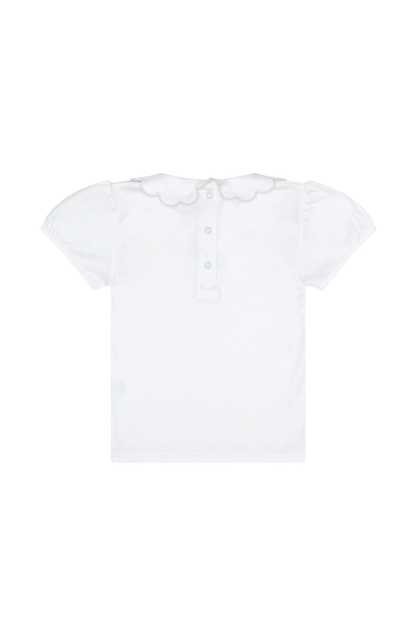Nella Scallops Short Sleeve Tee