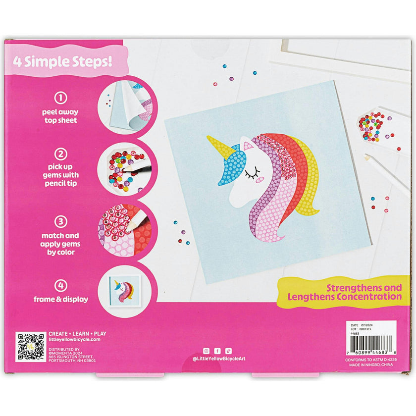 Little Yellow Bicycle: Ice Cream & Gem Art Kit- 800+ pc Set