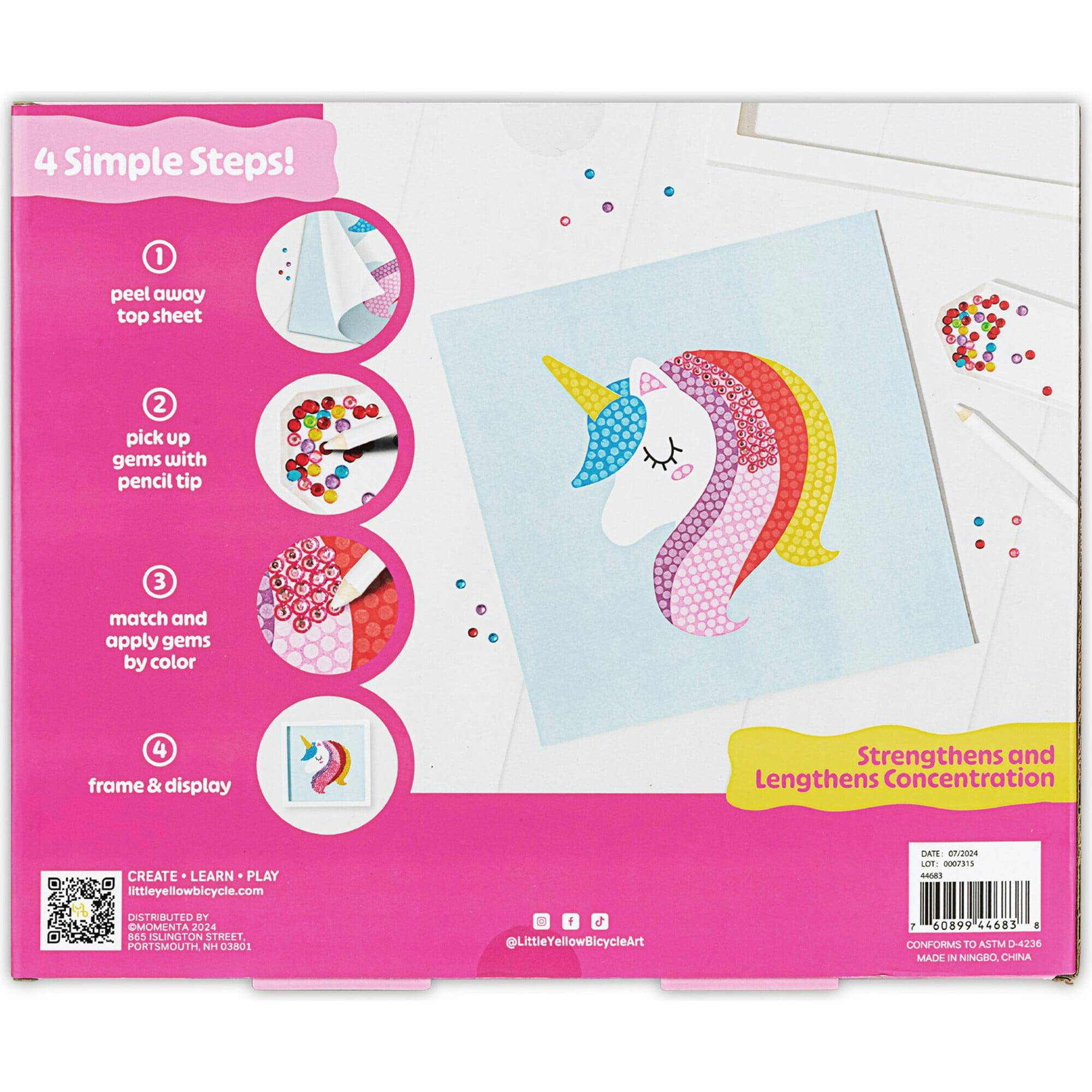 Little Yellow Bicycle: Ice Cream & Gem Art Kit- 800+ pc Set