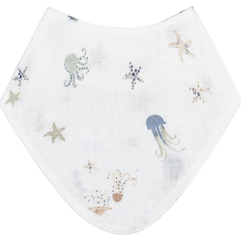 Cove 3-pc. Muslin Baby Bib Set (Sea Life)