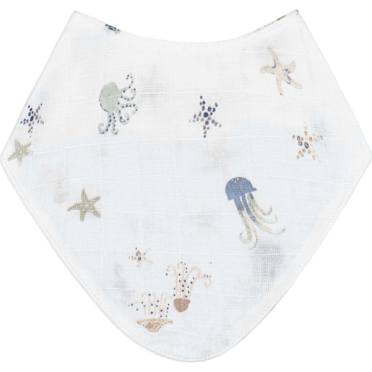 Cove 3-pc. Muslin Baby Bib Set (Sea Life)