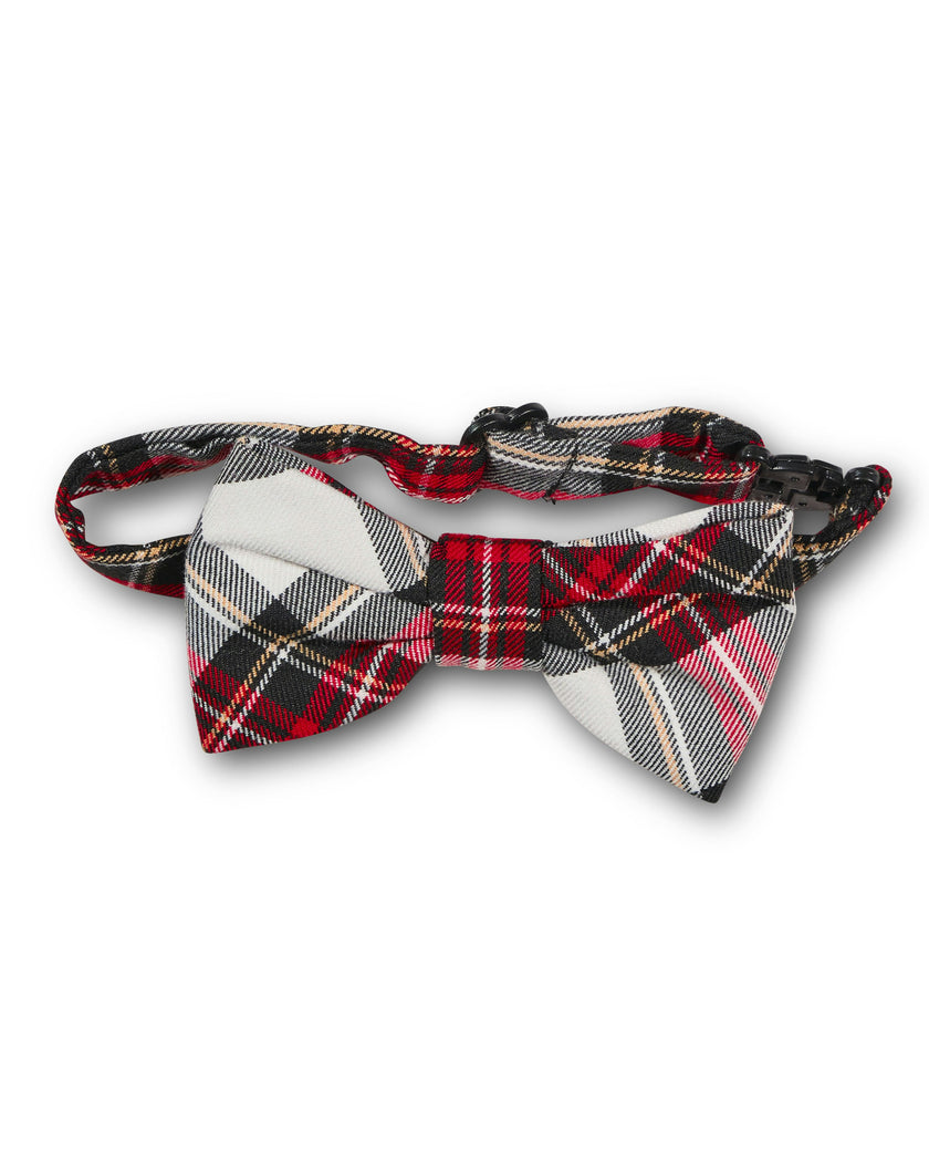 Plaid Adjustable Bow Tie