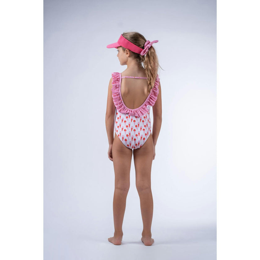 Ice Cream & Garden Swimsuit, Multi