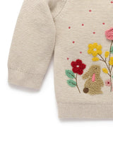 Woodland Jumper Wheat melange