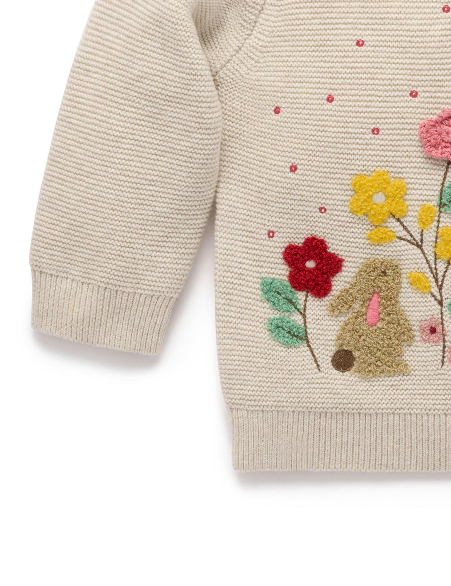 Woodland Jumper Wheat melange