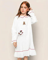 Maisonette x Petite Plume Sophia Nightgown, Merry Teddy