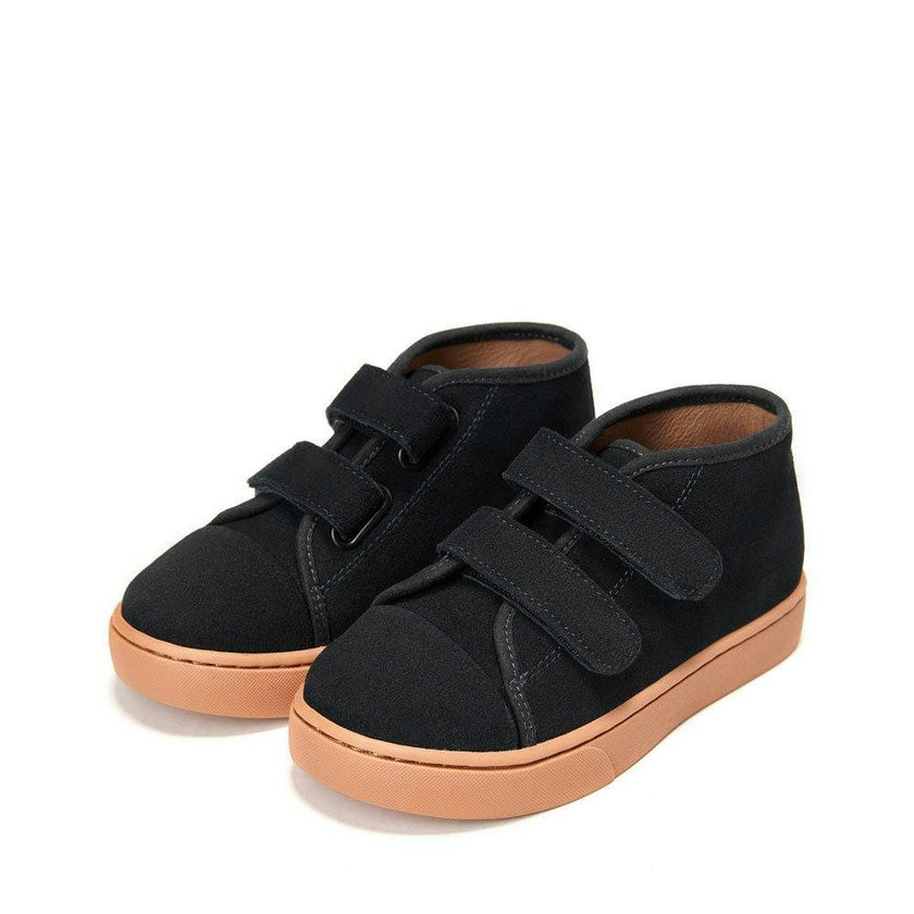 Robby Suede 2-Velcro Strap High Sneakers
