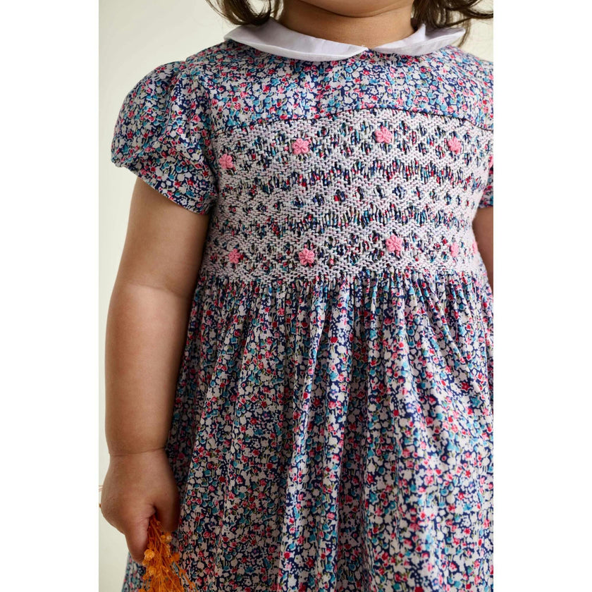 Smocked Baby Dress Isla