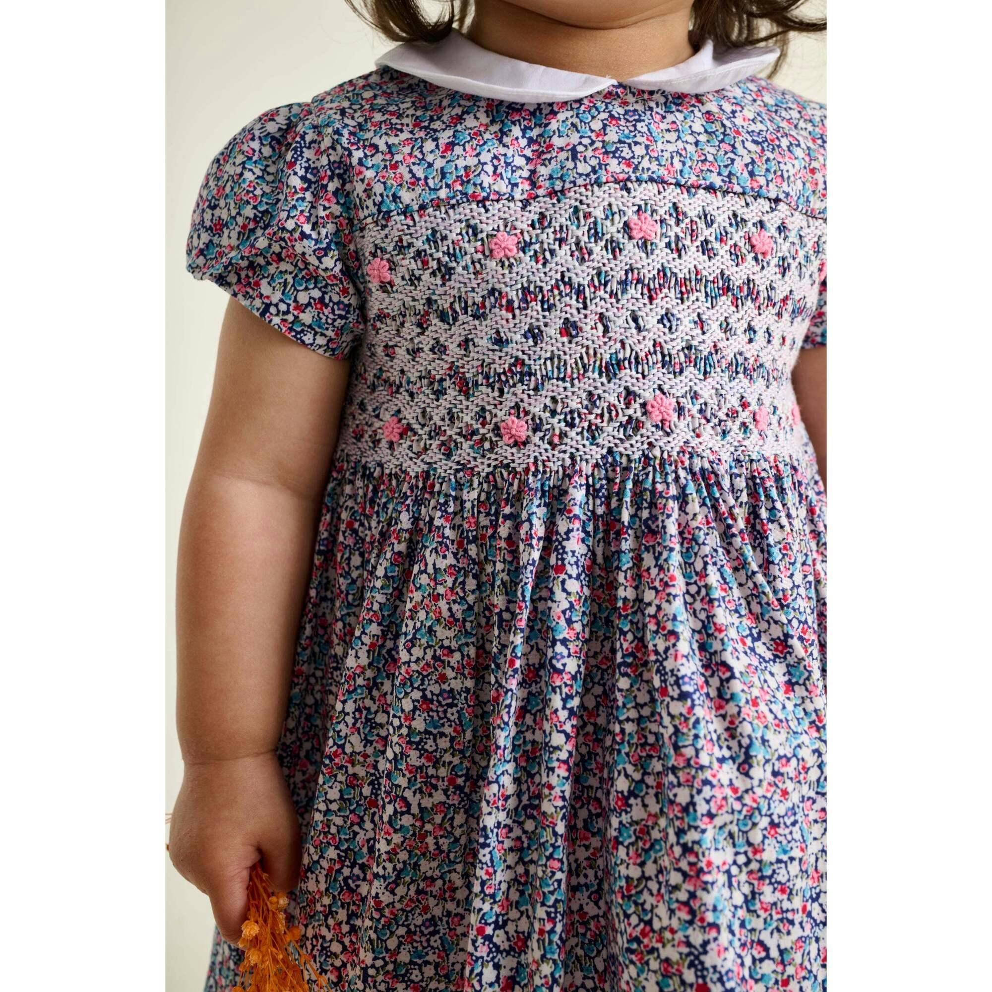 Smocked Baby Dress Isla