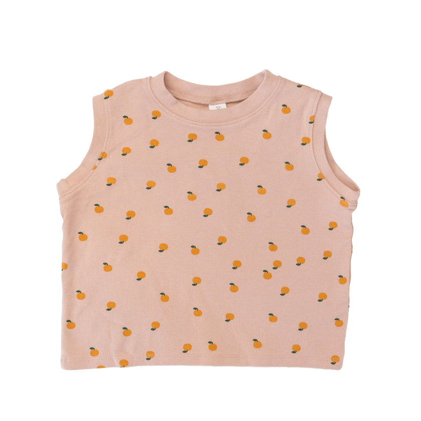 mandarin tee sleeveless