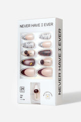 WILD INSTINCT - ALMOND PRESS-ON NAILS