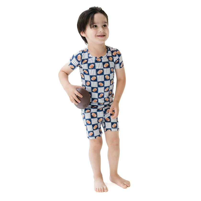 Football Patchwork - Loungewear Short Set