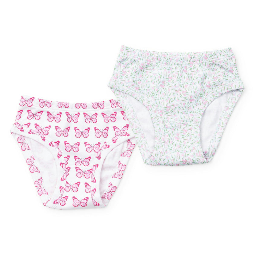 Lauren Girls' Underwear Set - Garden Soiree/Cartie Butterflies