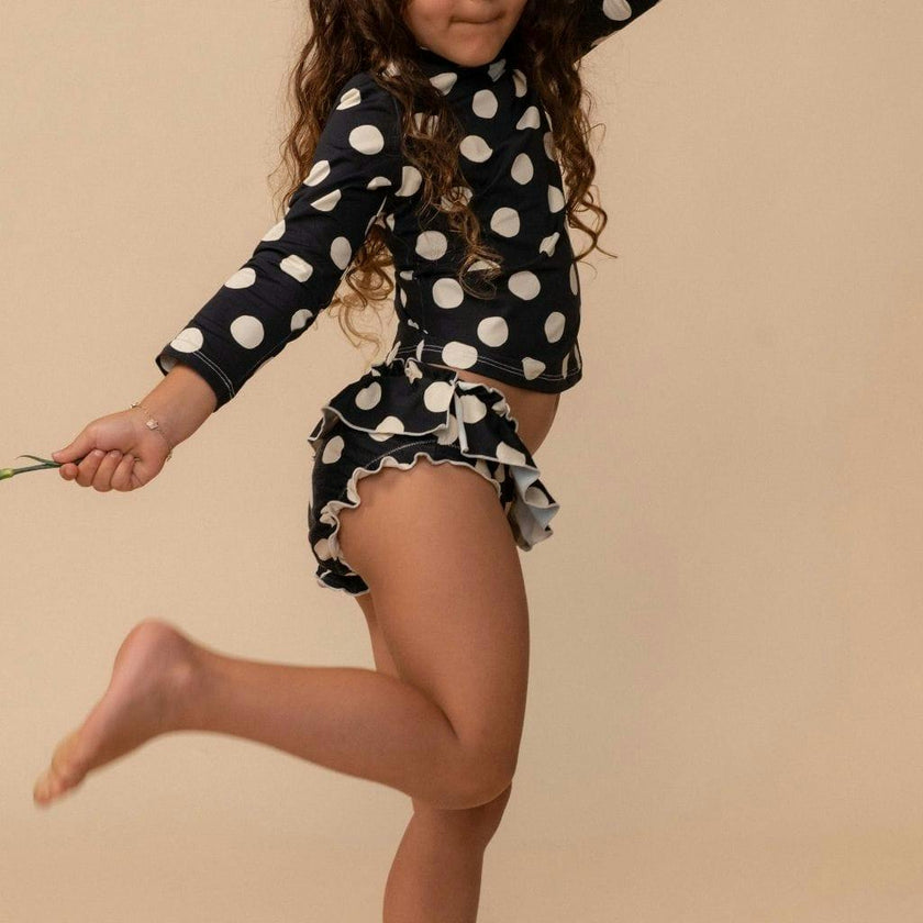 Polka Dot Mini Rashguard