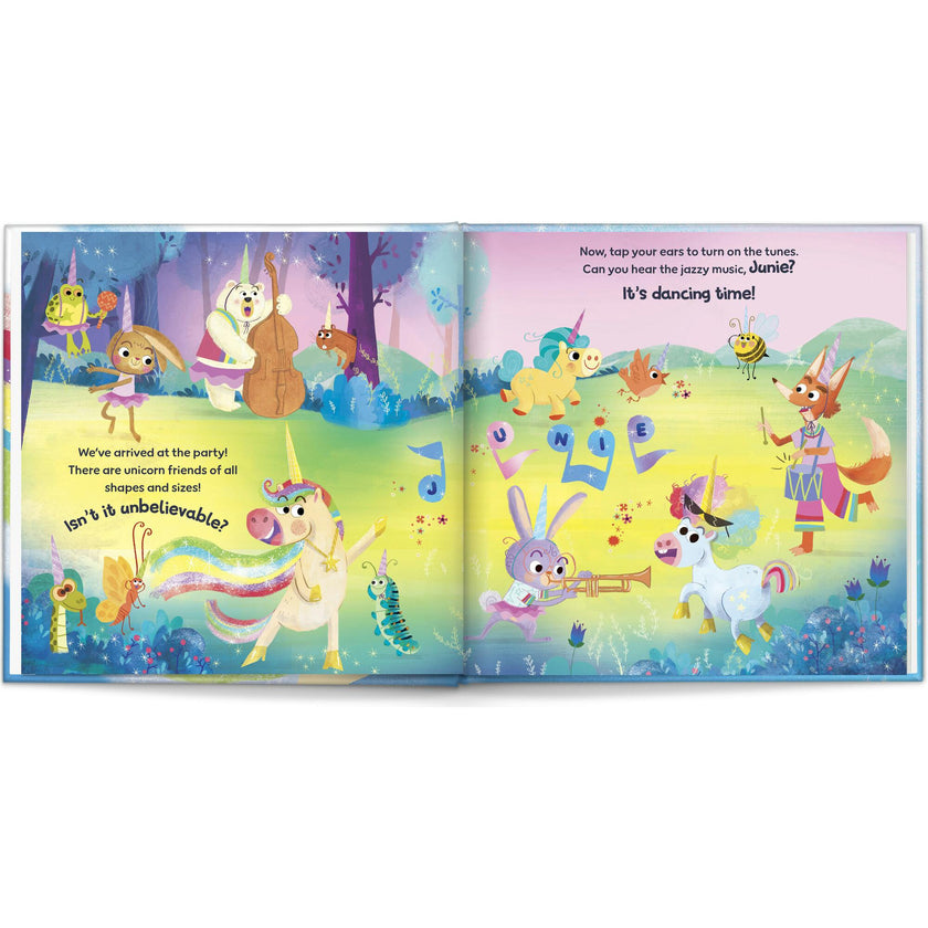 My Dance Party Personalized Book