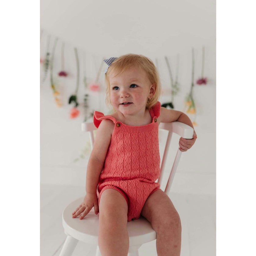Baby Girl Knit Sweater Bodysuit