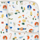 Original Cotton Muslin Quilt - Christmas Time