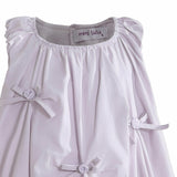 Purple Verona Bow Rosette Balloon Dress