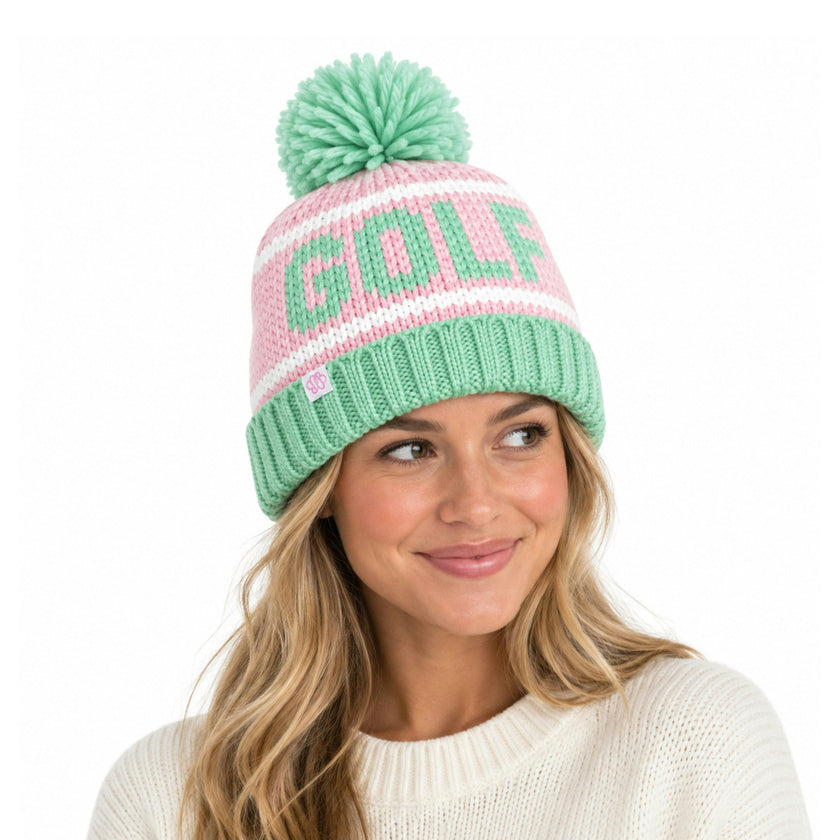 Adult GOLF Bobble Hat