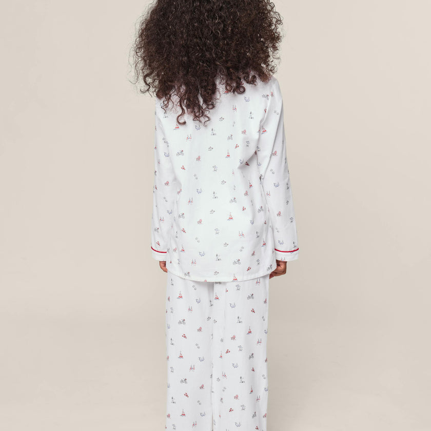 Kid's Twill Pajama in Coastal Charms