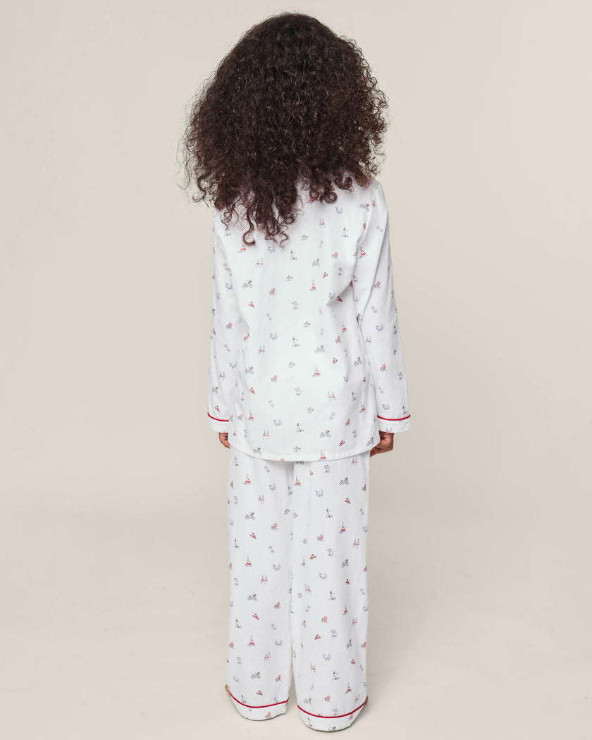 Kid's Twill Pajama in Coastal Charms