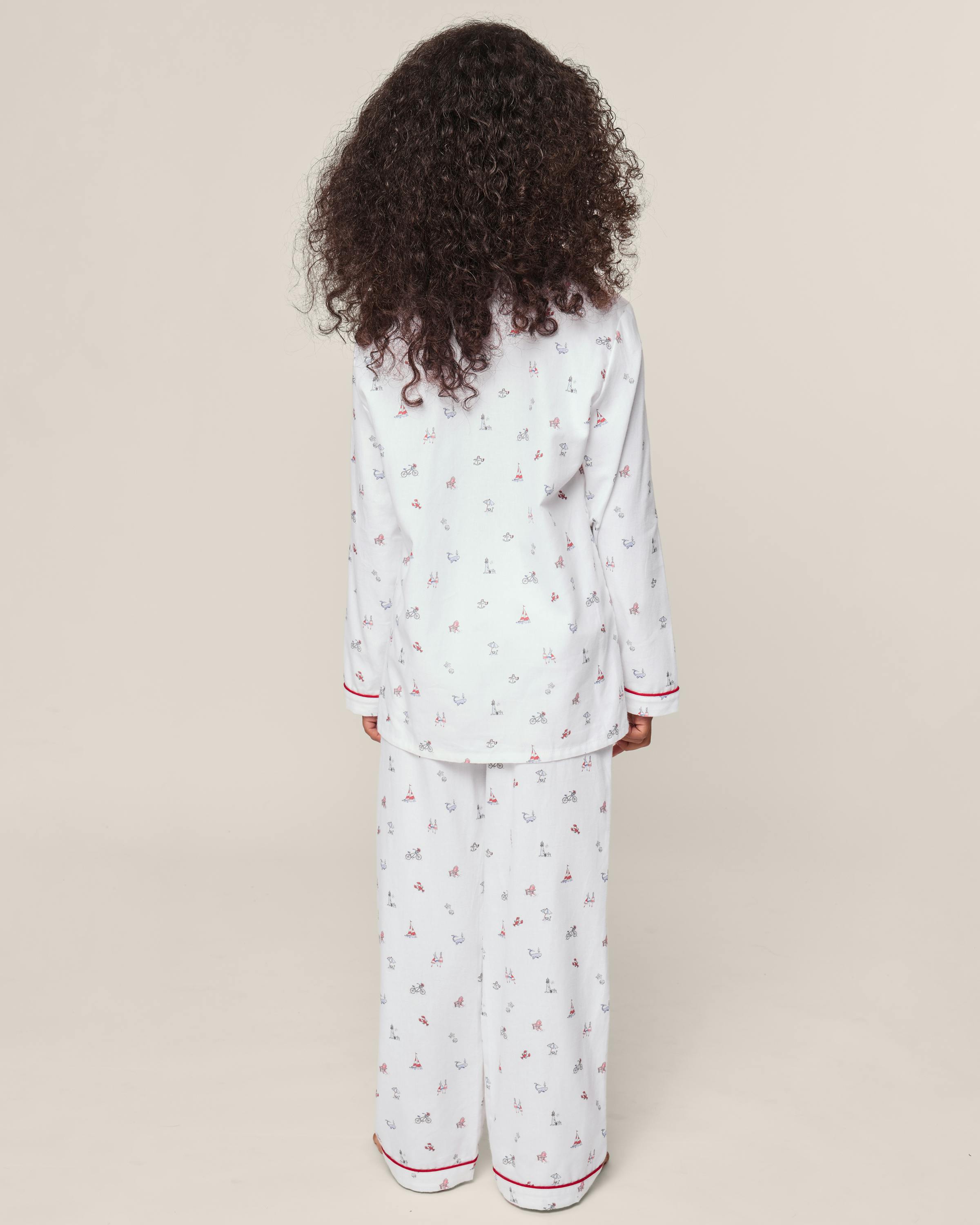 Kid's Twill Pajama in Coastal Charms