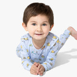 Easter Blue Bamboo Kids Pajamas