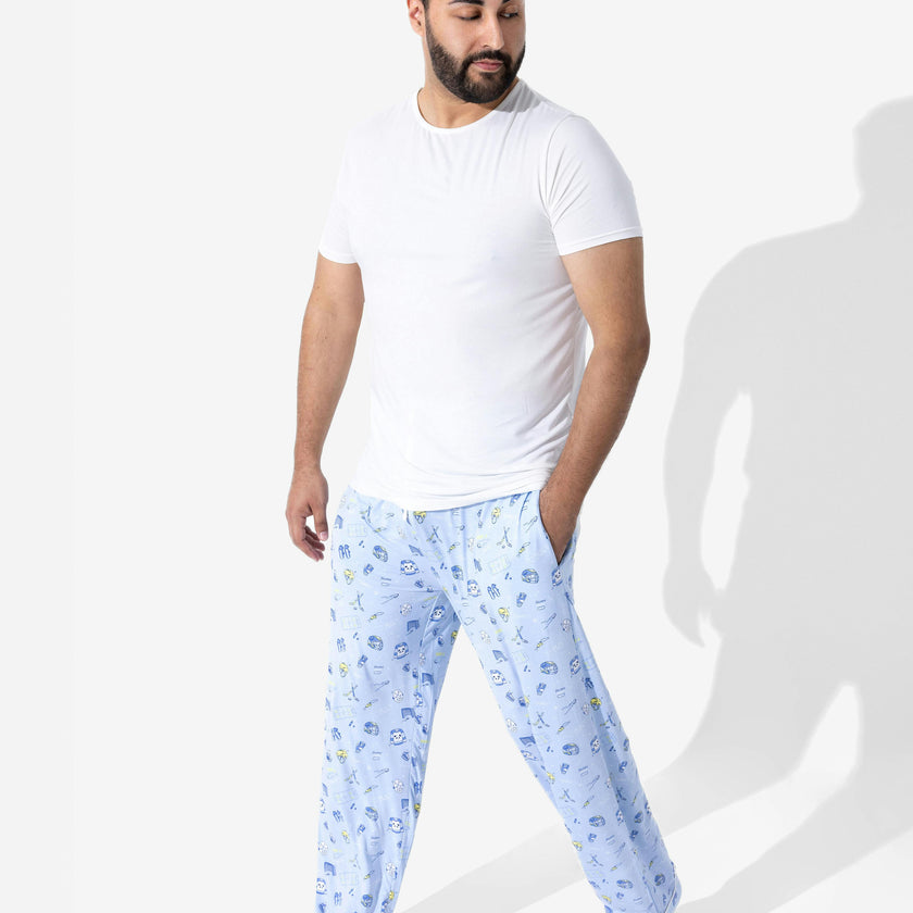Hockey Bamboo Men's Pajama Set