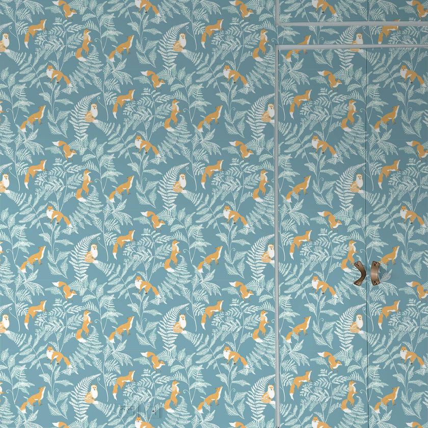 Papier peint KITSUNE coloris Givré