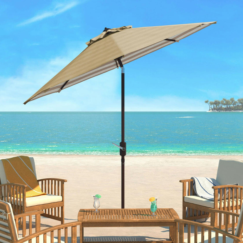 Tiana Inner Stripe Patio Umbrella