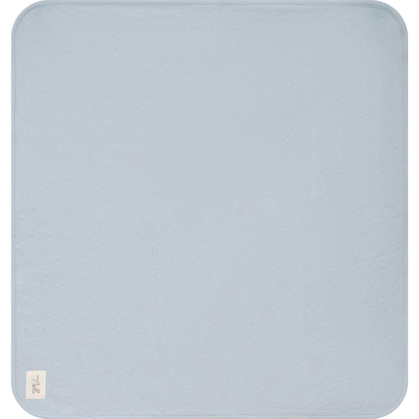 Puff Print Blanket Blue Mist