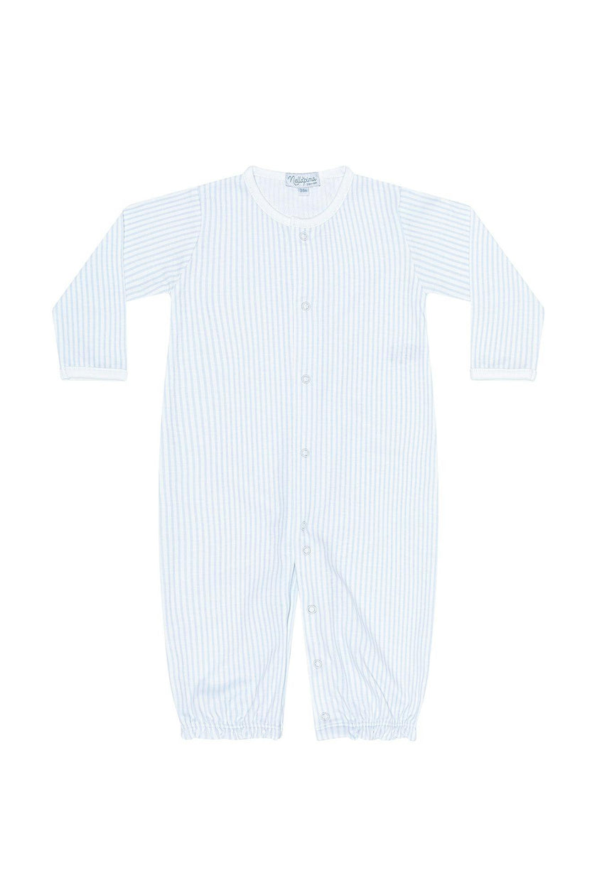 Blue Classic Stripes Converter Gown