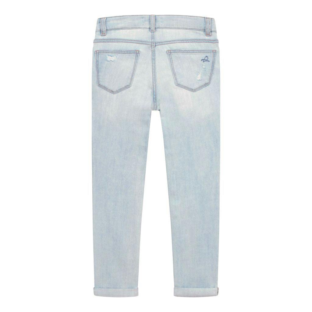 Blue Harper Boyfriend Straight - Ross Distressed