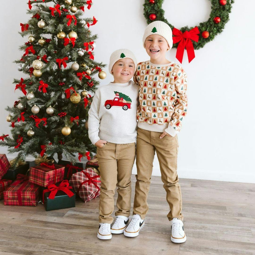 Tree Patch Christmas Beanie