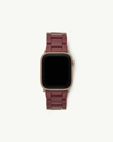 Apple Watch Band in Oxblood