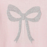 Infant Girls Sweater Romper Set | Shimmer Bow