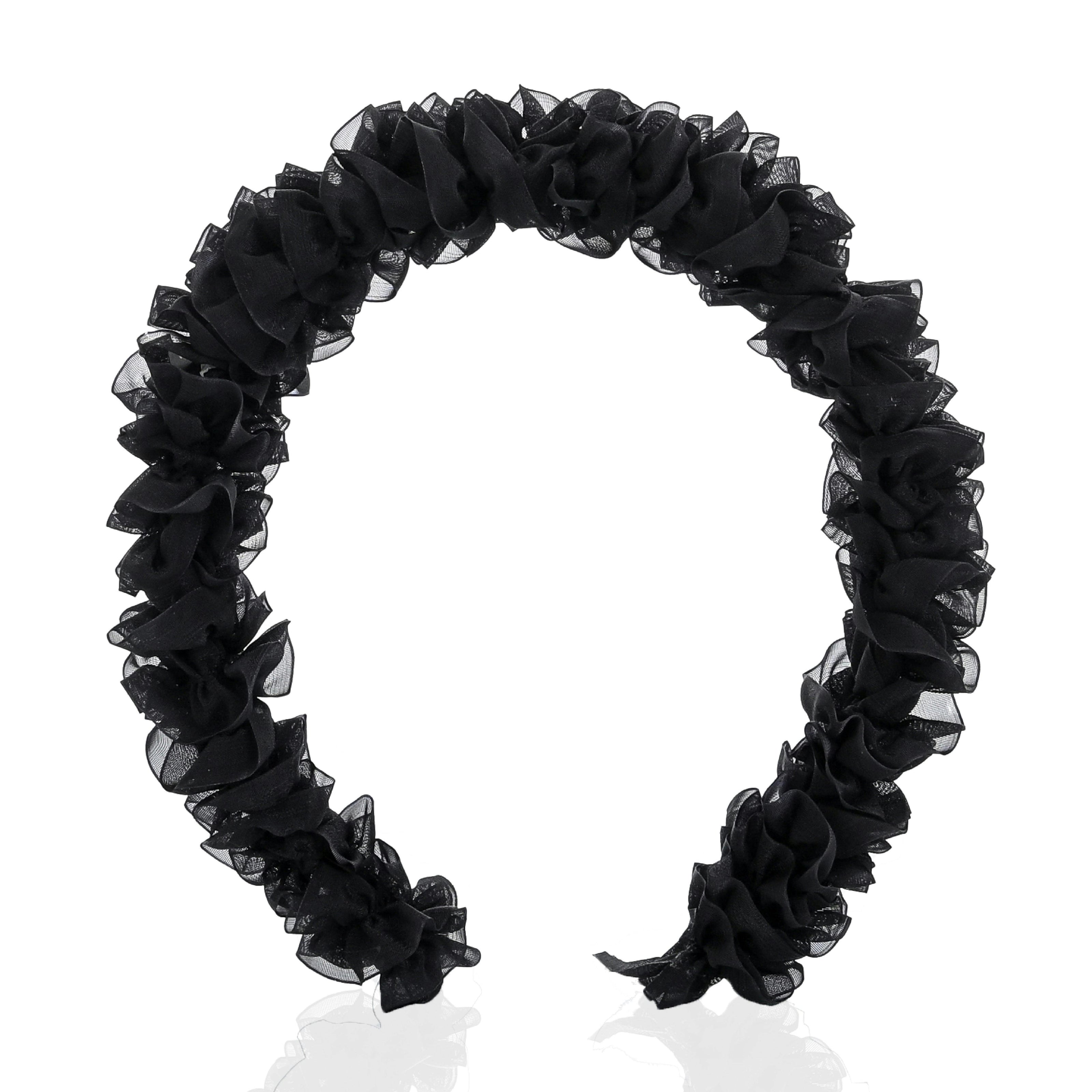 Ruffled Sheer Headband