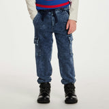 Kids Knit Jogger W/ Cargo Pockets