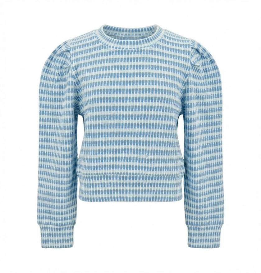Peyton Top Glacier/Cream