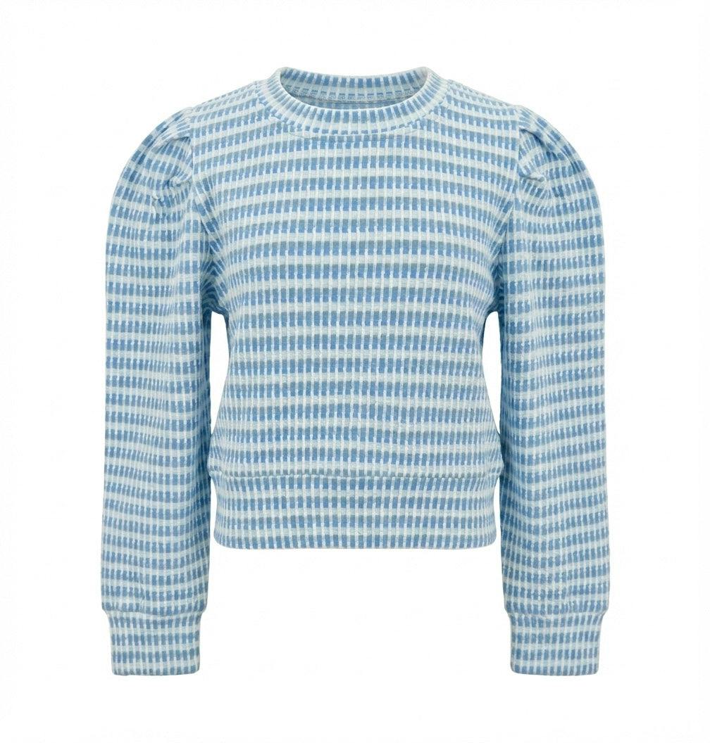Peyton Top Glacier/Cream