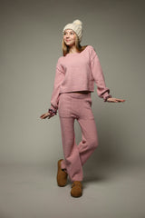 Sherpa Full Length Straight Leg Pant